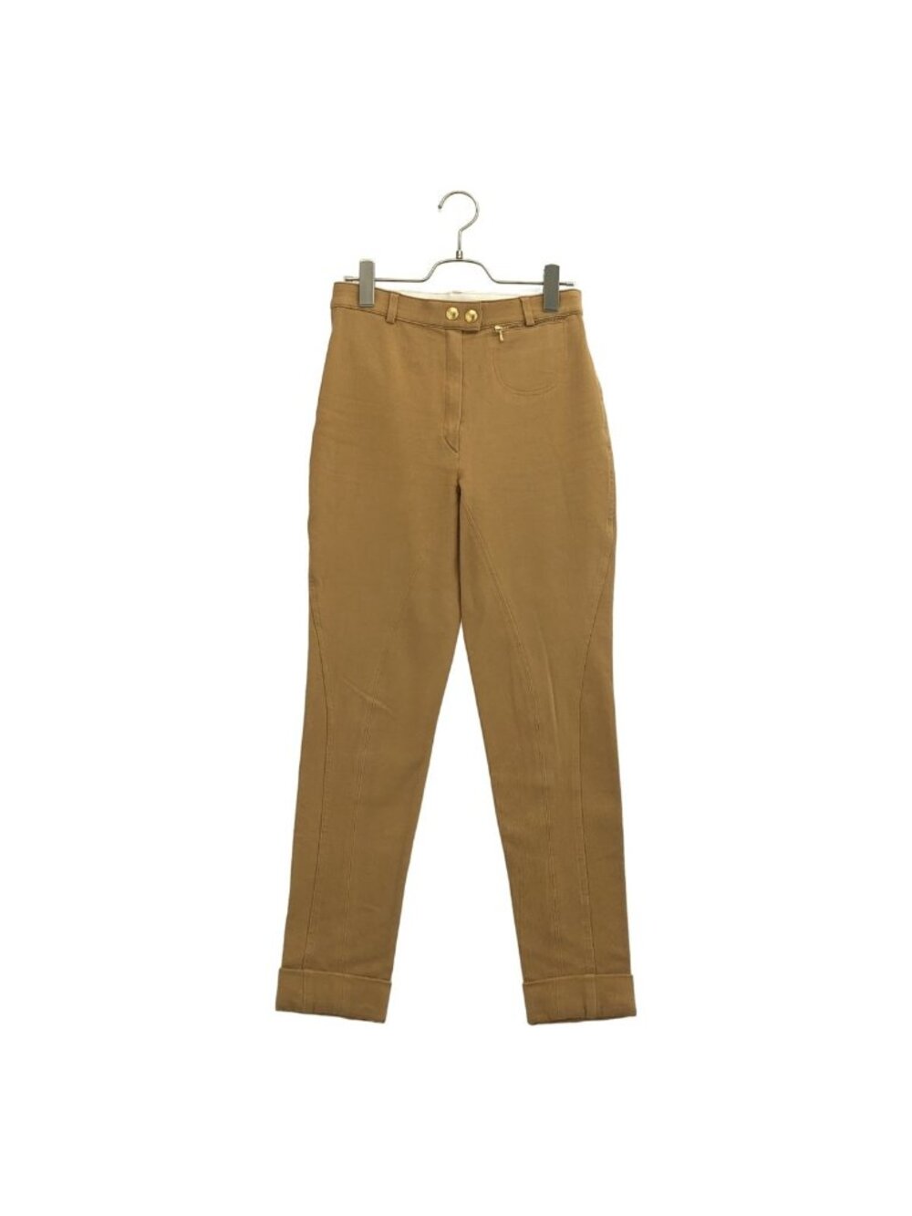 Gucci Vintage Stretch Jodhpurs Pants Beige 42